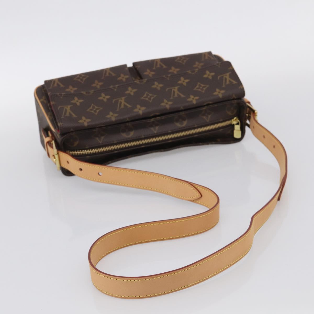 LOUIS VUITTON Monogram Viva Cite MM Shoulder Bag M51164 LV Auth 213619V