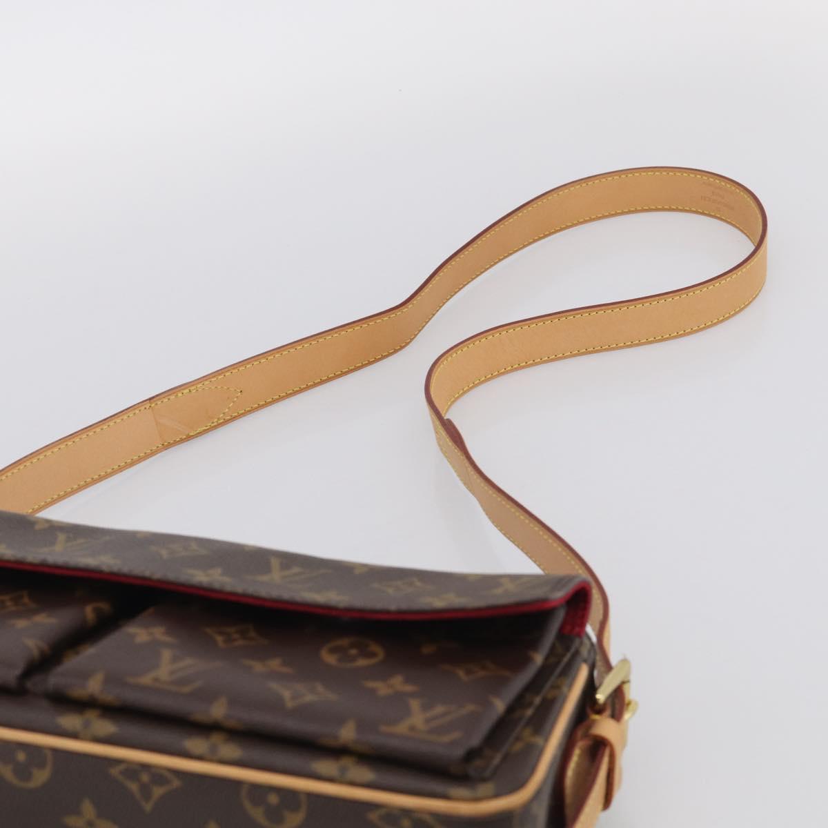 LOUIS VUITTON Monogram Viva Cite MM Shoulder Bag M51164 LV Auth 213619V