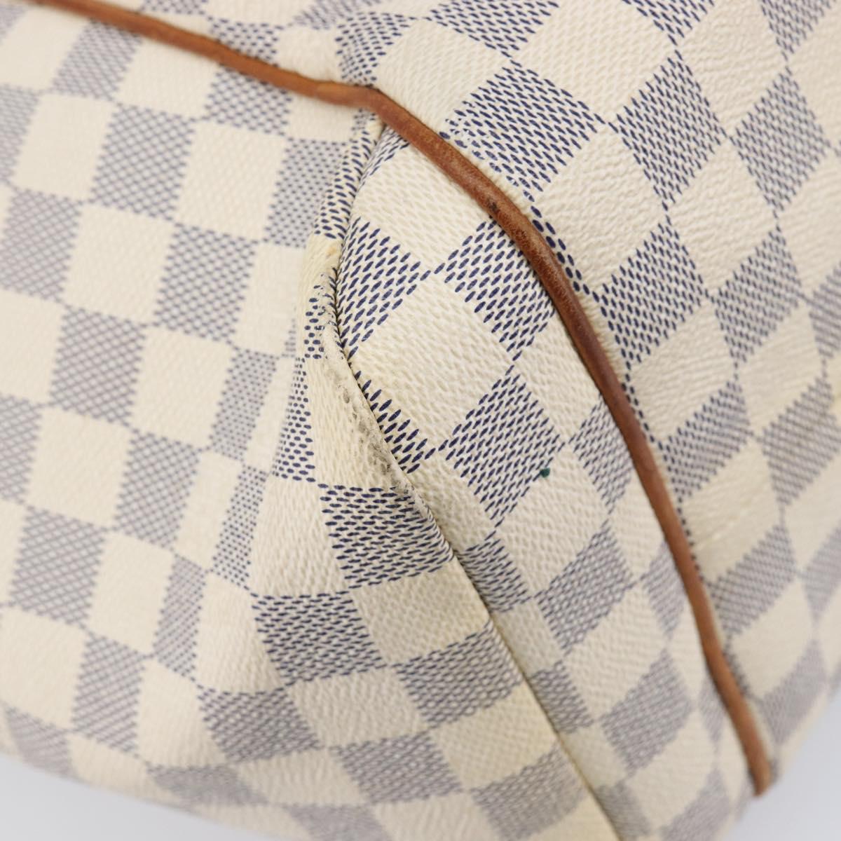 LOUIS VUITTON Damier Azur Totally MM Tote Bag N51262 LV Auth 213724