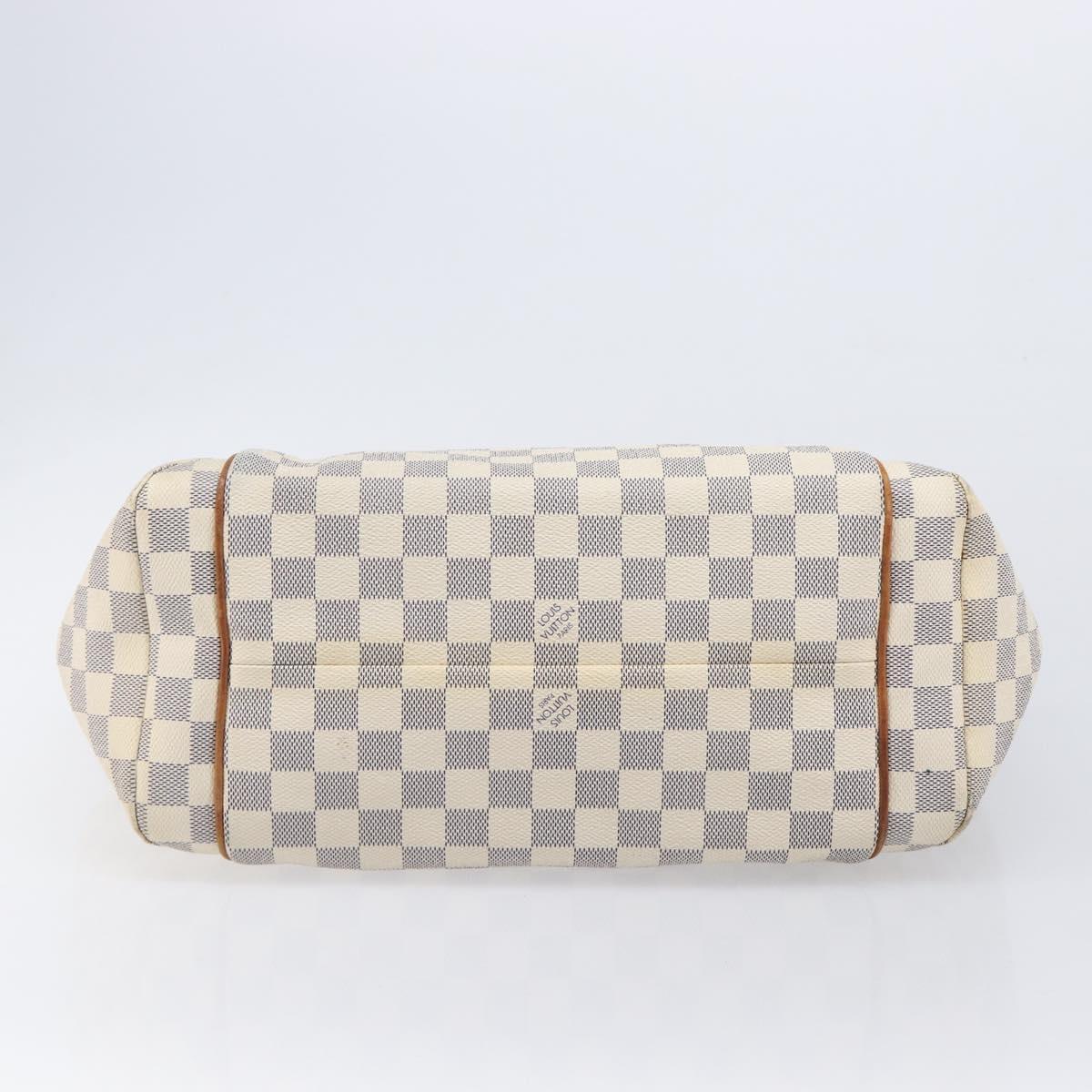 LOUIS VUITTON Damier Azur Totally MM Tote Bag N51262 LV Auth 213724