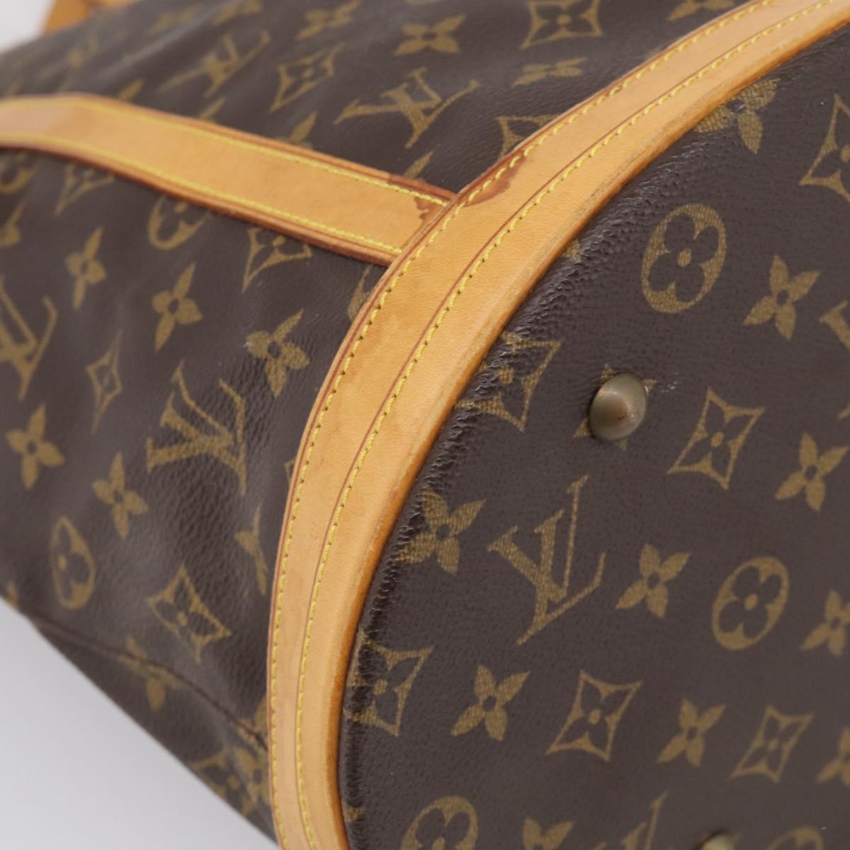 LOUIS VUITTON Monogram Bucket GM Shoulder Bag M42236 LV Auth 213845