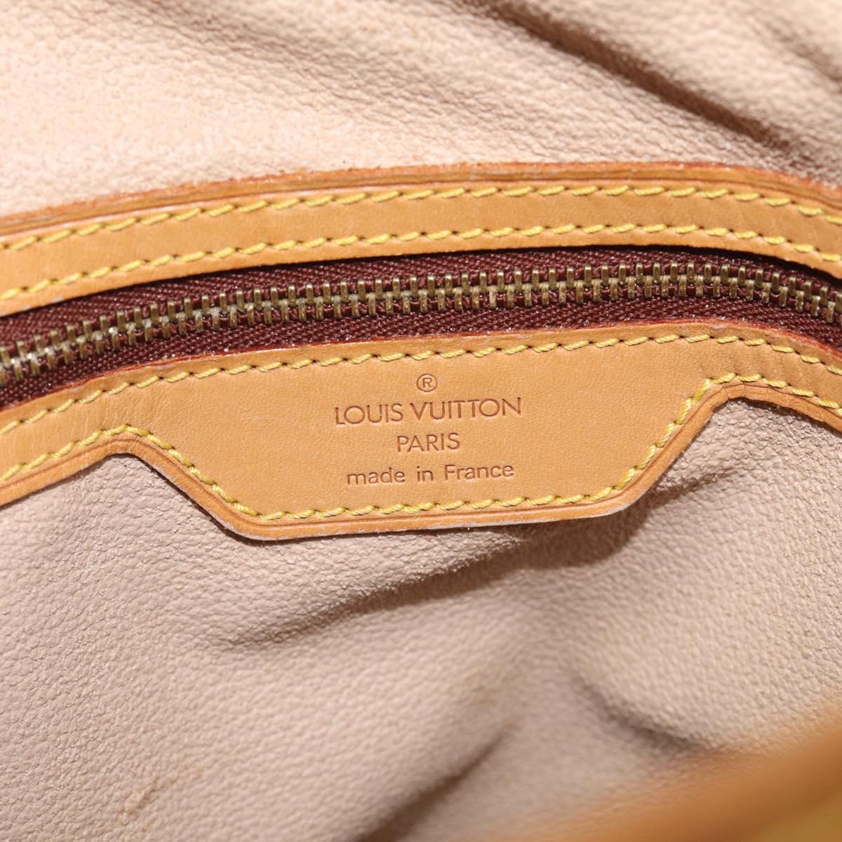 LOUIS VUITTON Monogram Bucket GM Shoulder Bag M42236 LV Auth 213845