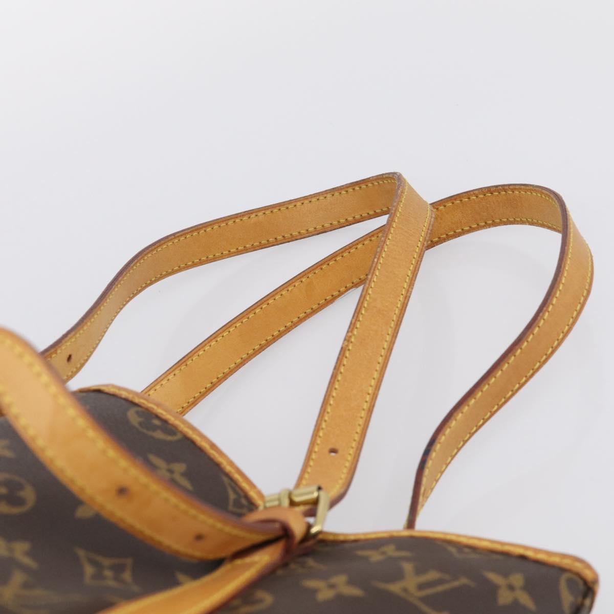 LOUIS VUITTON Monogram Bucket GM Shoulder Bag M42236 LV Auth 213845