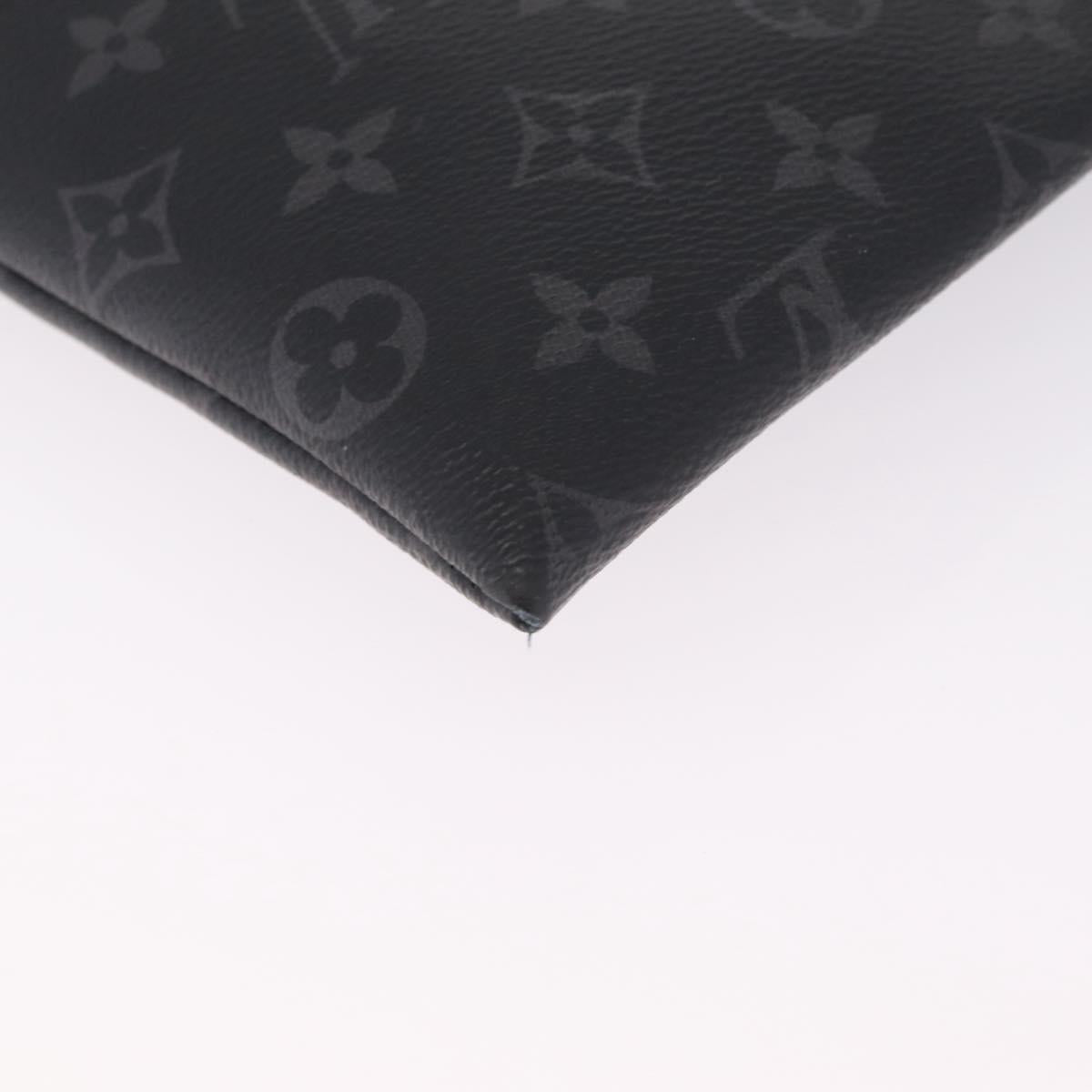 LOUIS VUITTON Monogram Eclipse Pochette Discovery Bag M62291 LV Auth 213849A