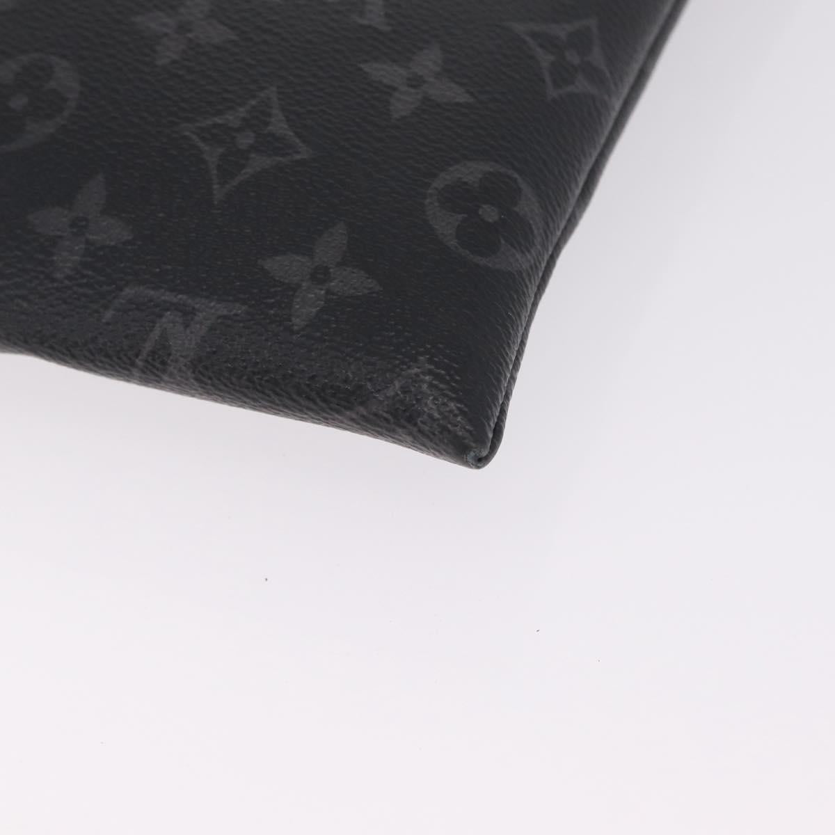 LOUIS VUITTON Monogram Eclipse Pochette Discovery Bag M62291 LV Auth 213849A