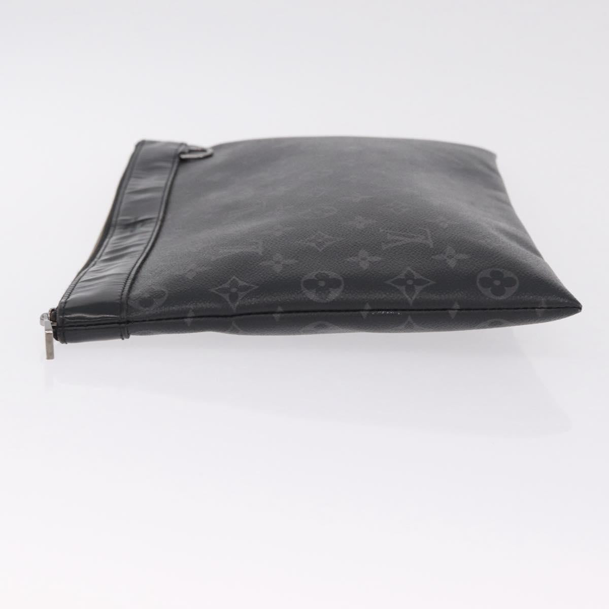 LOUIS VUITTON Monogram Eclipse Pochette Discovery Bag M62291 LV Auth 213849A