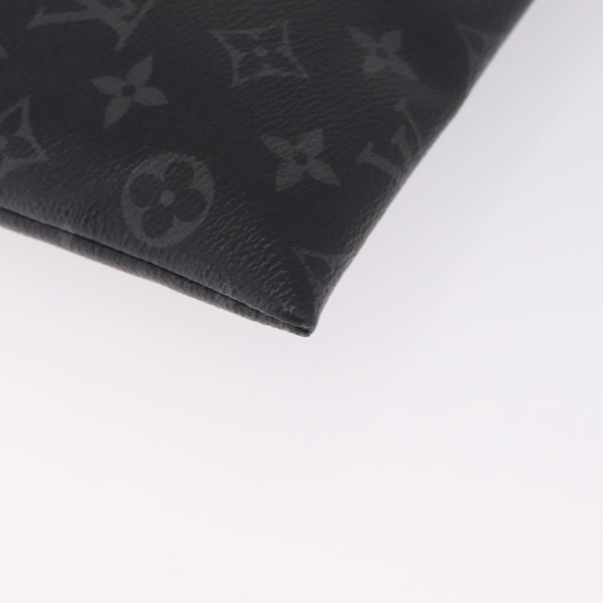 LOUIS VUITTON Monogram Eclipse Pochette Discovery Bag M62291 LV Auth 213849A