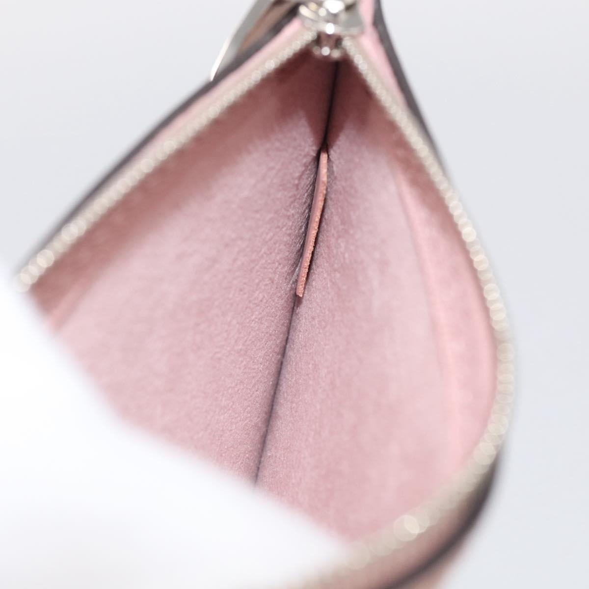 LOUIS VUITTON Mahina Hina MM Pouch Leather Pink LV Auth 213861V