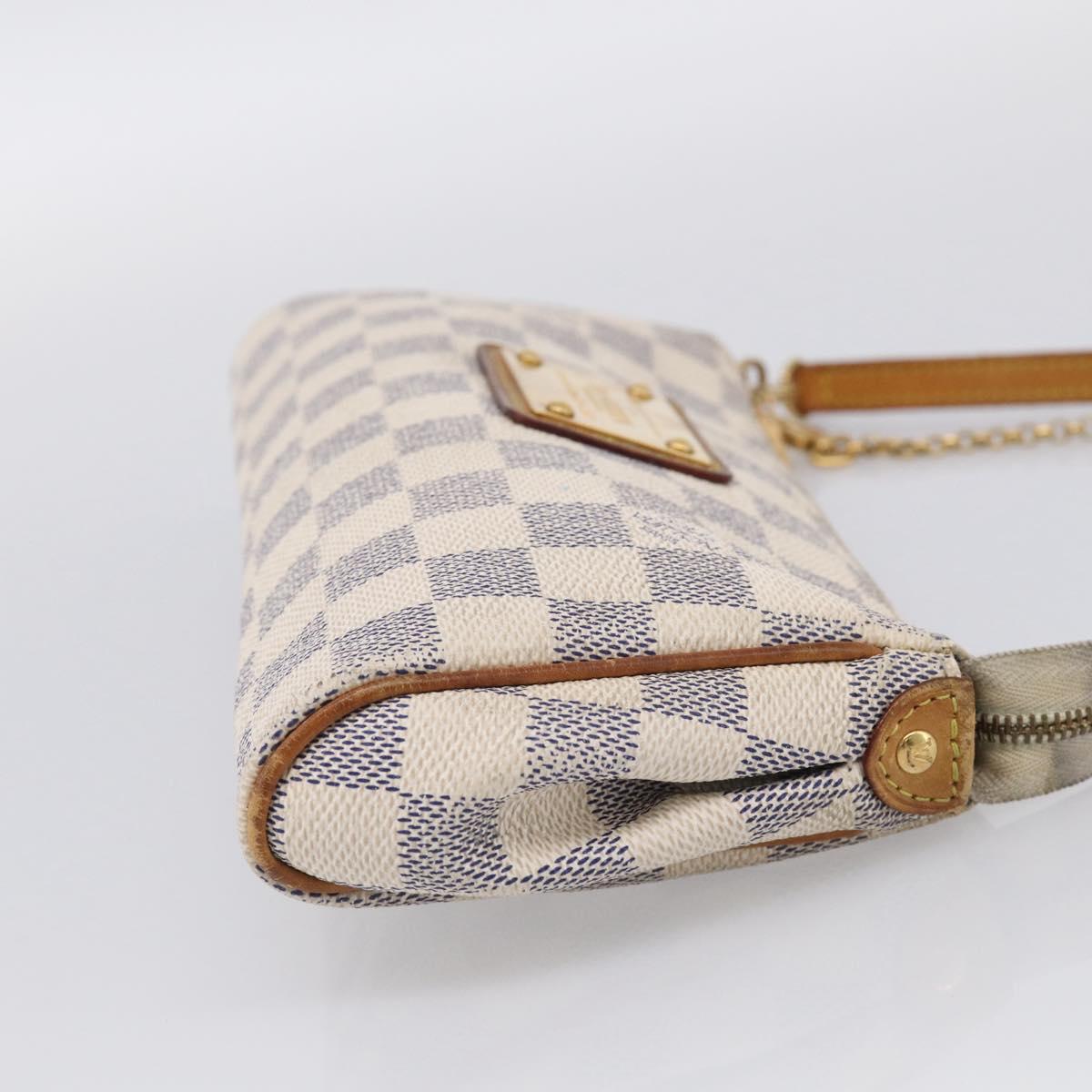 LOUIS VUITTON Damier Azur Eva Shoulder Bag 2way N55214 LV Auth 213865A