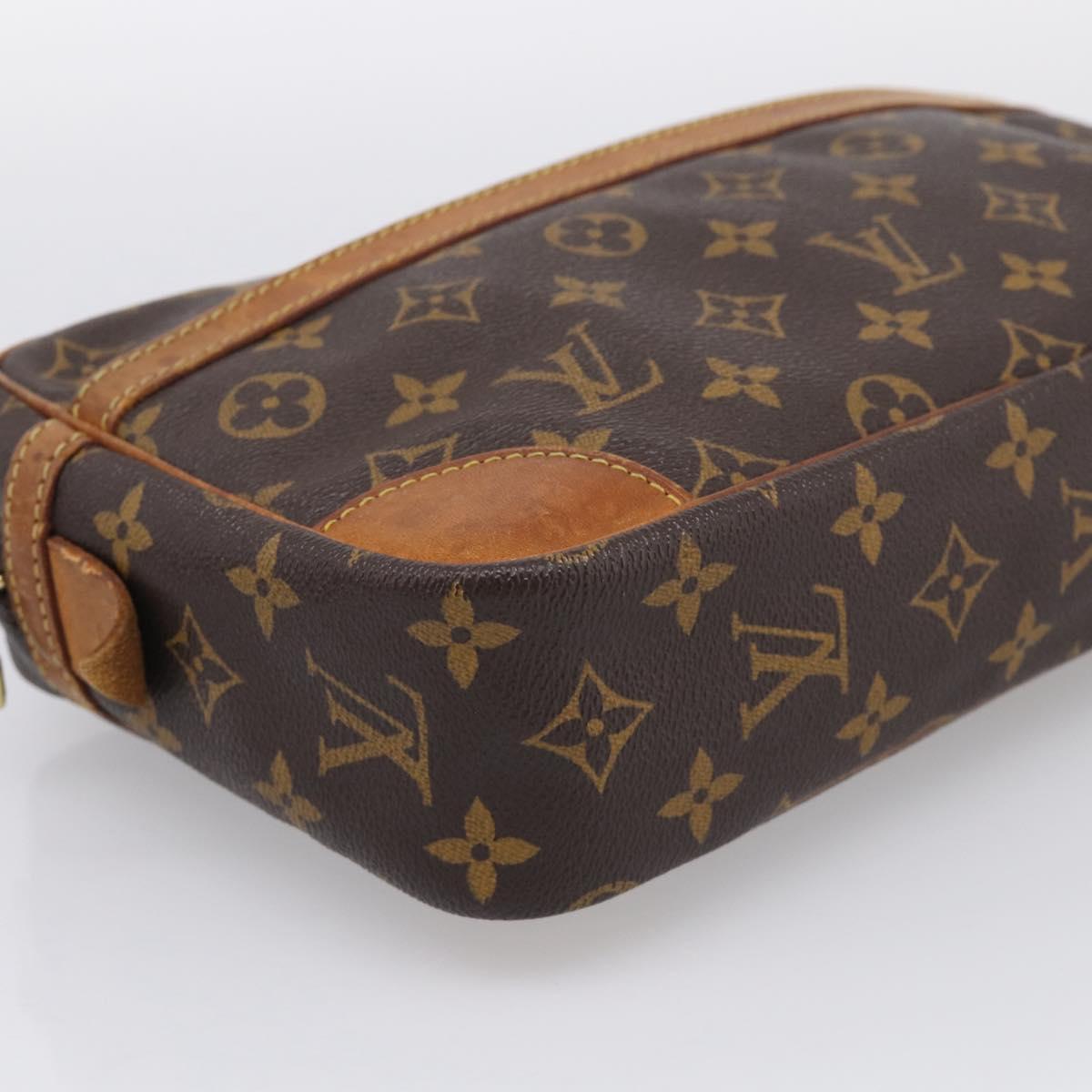 LOUIS VUITTON Monogram Compiegne 28 Clutch Bag M51845 LV Auth 213870