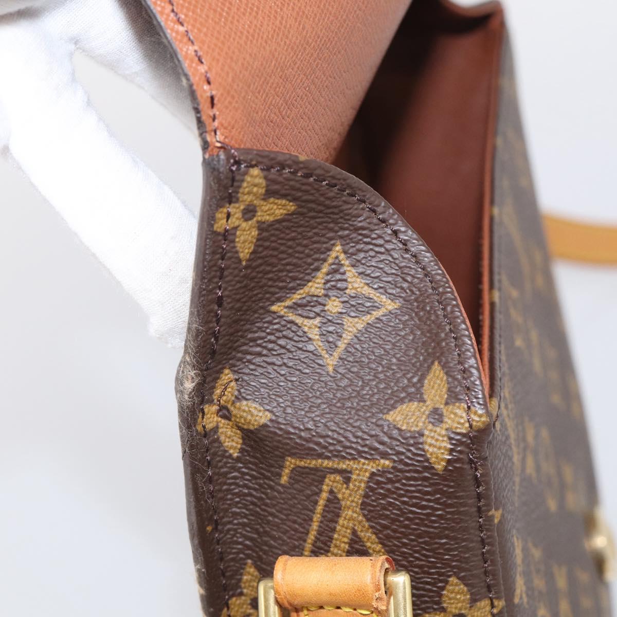 LOUIS VUITTON Monogram Saint Cloud GM Shoulder Bag M51242 LV Auth 213874A