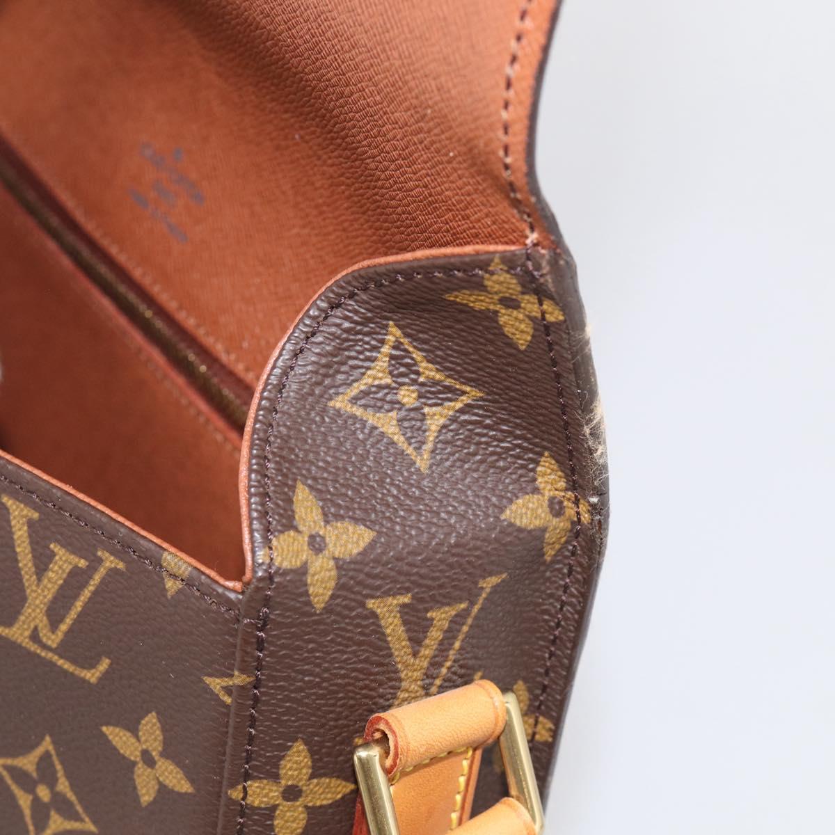 LOUIS VUITTON Monogram Saint Cloud GM Shoulder Bag M51242 LV Auth 213874A