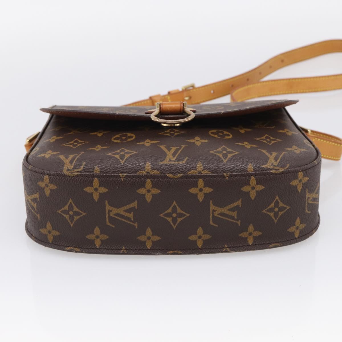 LOUIS VUITTON Monogram Saint Cloud GM Shoulder Bag M51242 LV Auth 213874A