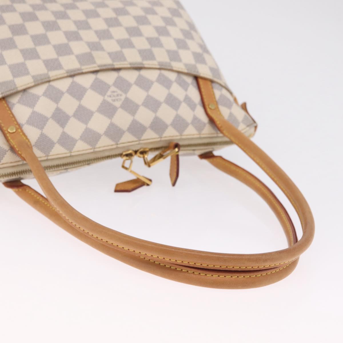 LOUIS VUITTON Damier Azur Figueri PM Shoulder Bag N41176 LV Auth 213875A