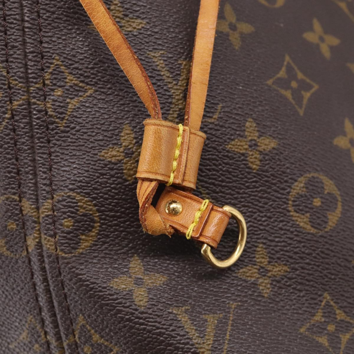 LOUIS VUITTON Monogram Neverfull GM Tote Bag M40157 LV Auth 213895