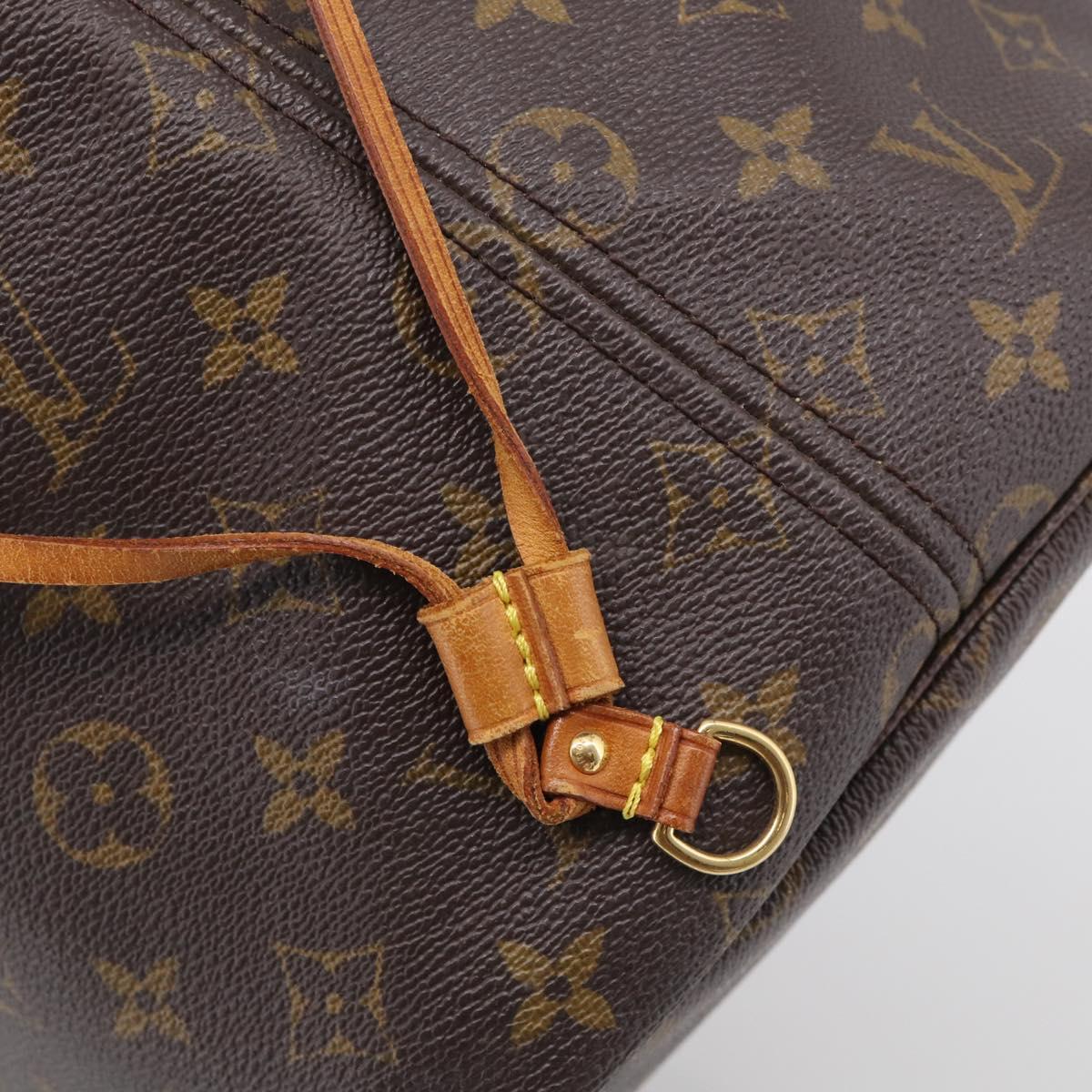 LOUIS VUITTON Monogram Neverfull GM Tote Bag M40157 LV Auth 213895