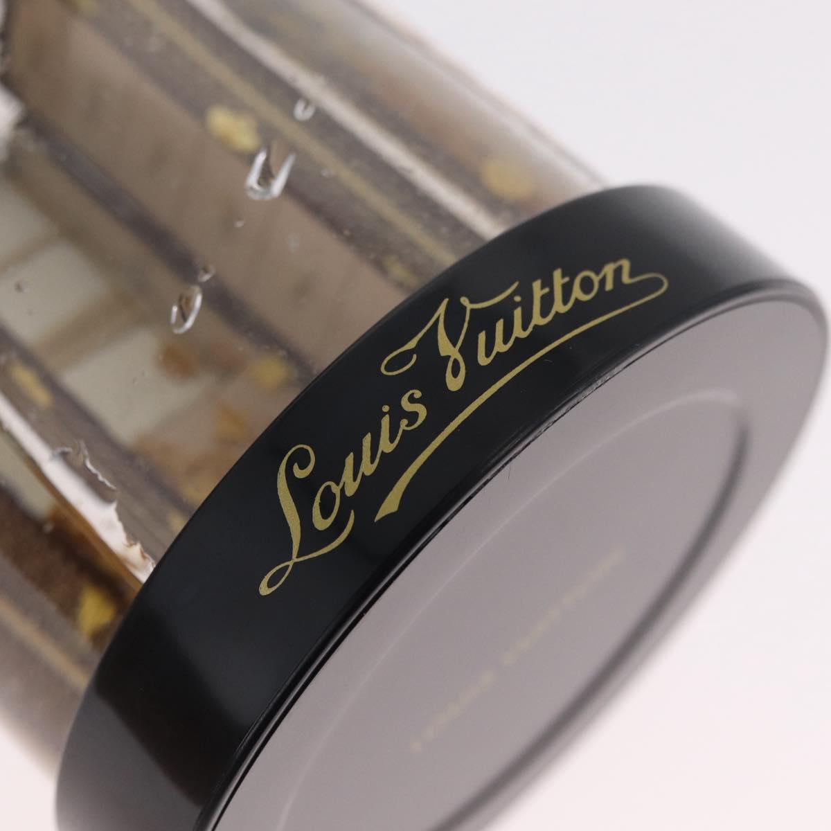 LOUIS VUITTON Trunk Snow Globe Glass Clear LV Auth 213900M
