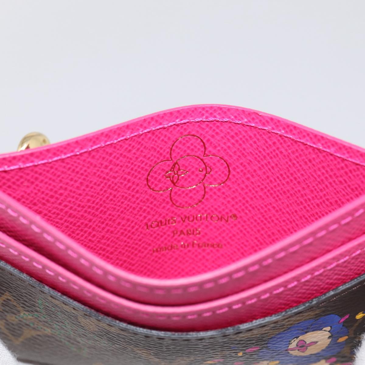 LOUIS VUITTON Vivienne Porte Cartes LVCharm Card Case M15332 LV Auth 213901SAM