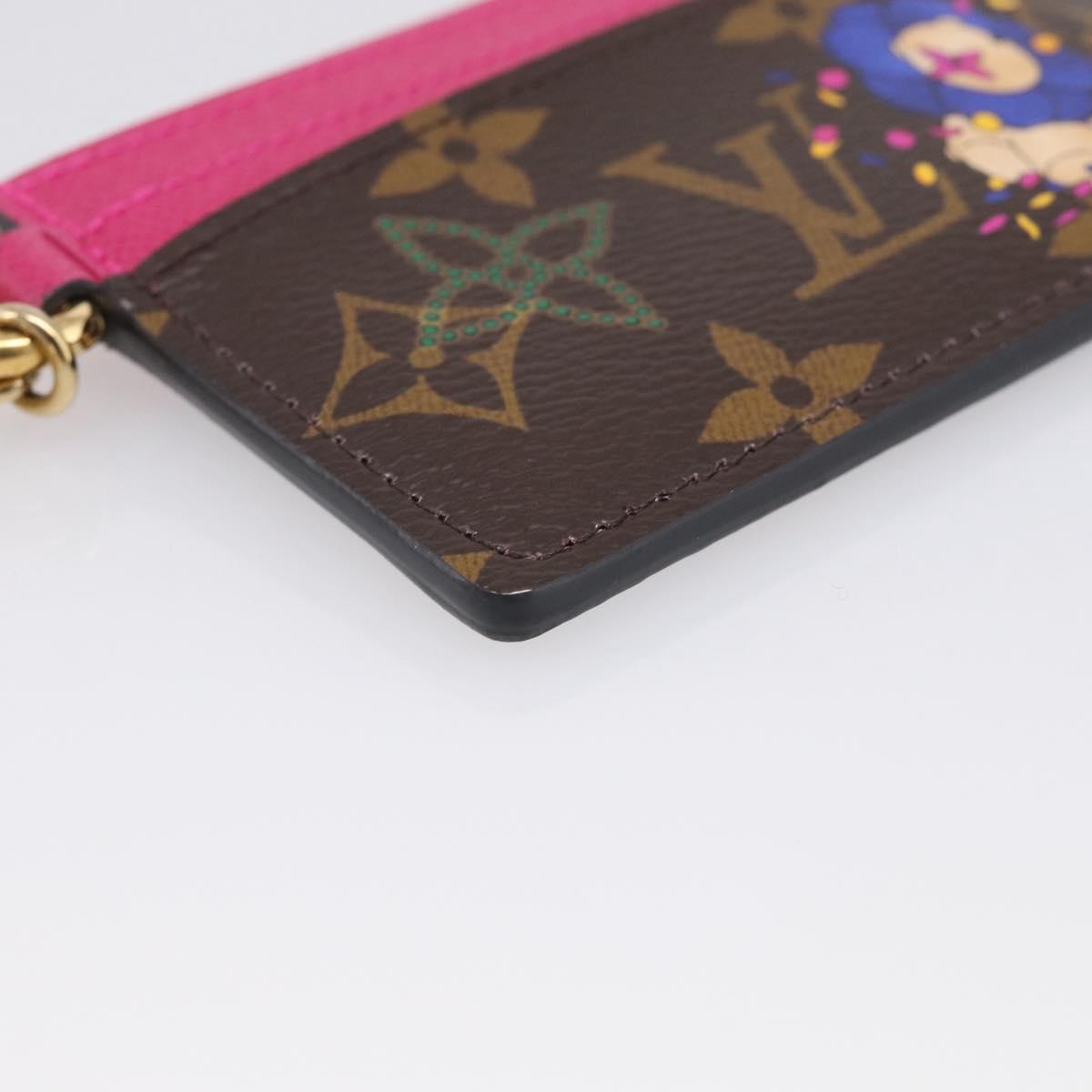 LOUIS VUITTON Vivienne Porte Cartes LVCharm Card Case M15332 LV Auth 213901SAM