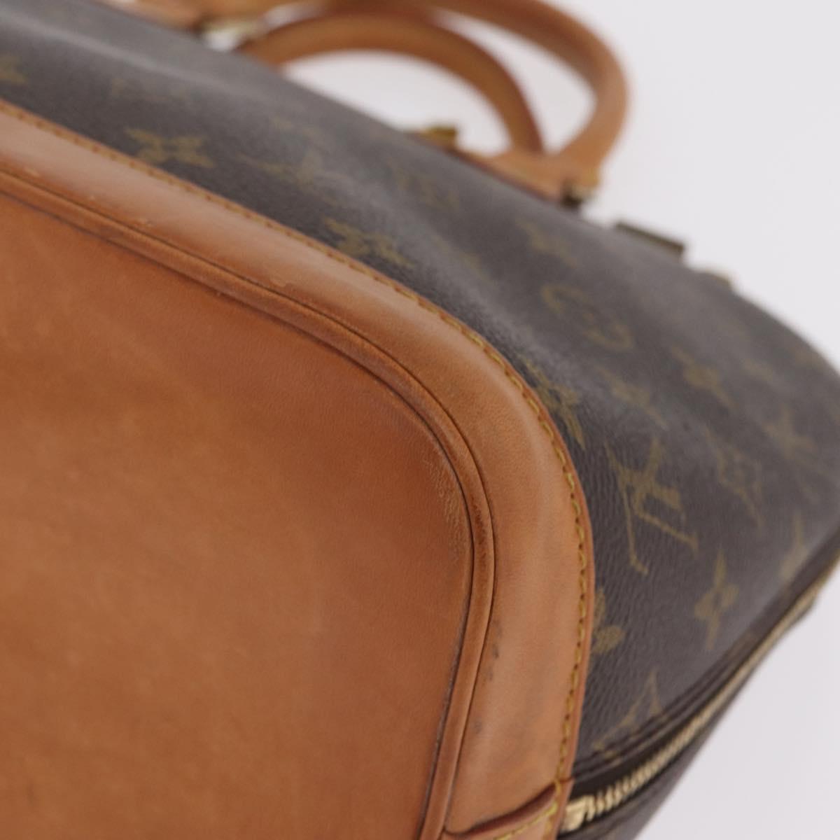 LOUIS VUITTON Monogram Alma Hand Bag M51130 LV Auth 213939V