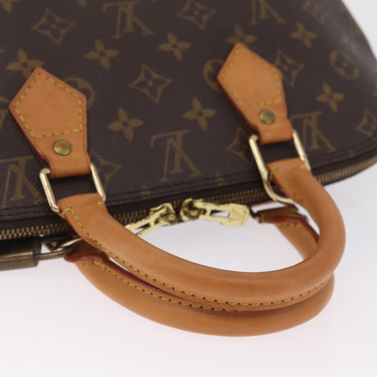 LOUIS VUITTON Monogram Alma Hand Bag M51130 LV Auth 213939V