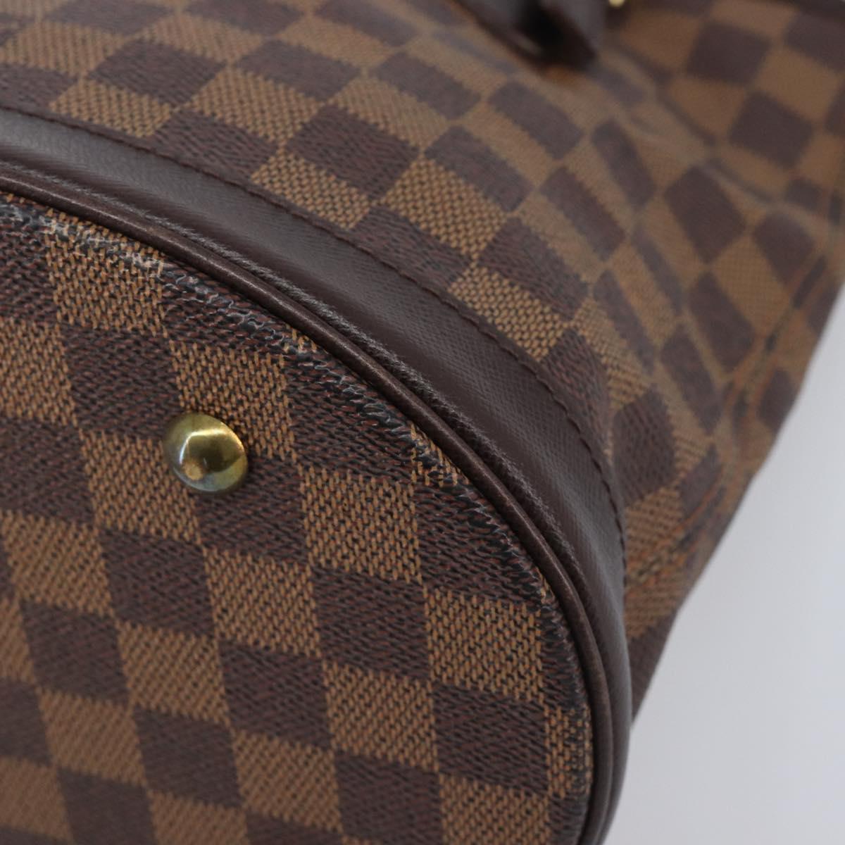LOUIS VUITTON Damier Ebene Marais Shoulder Bag N42240 LV Auth 213943V