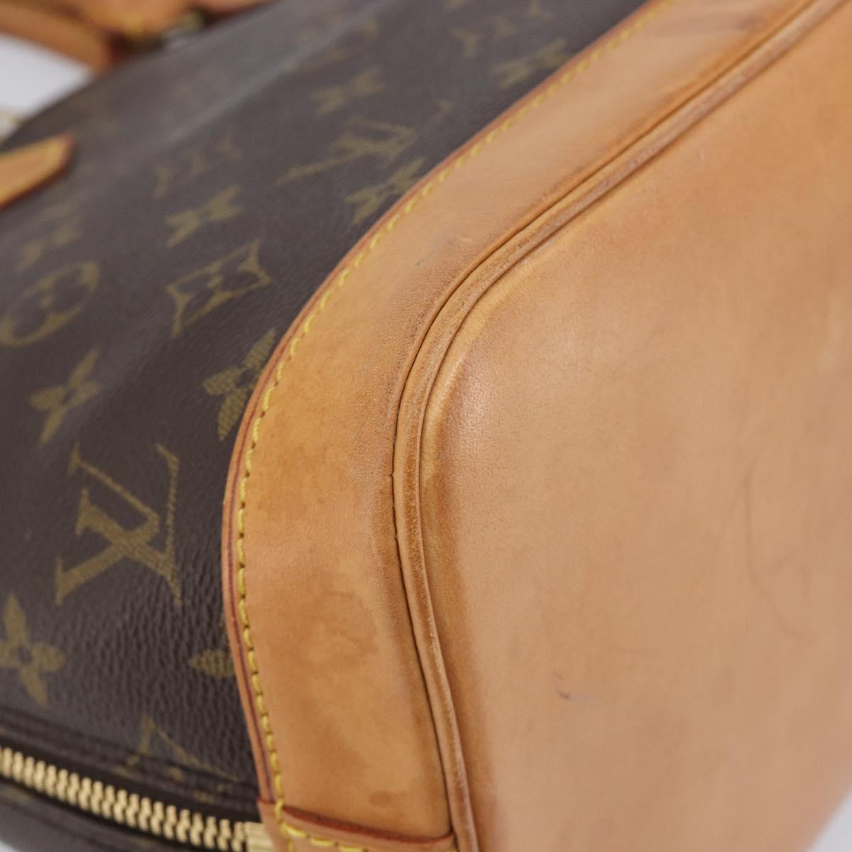 LOUIS VUITTON Monogram Alma Hand Bag M51130 LV Auth 213953V