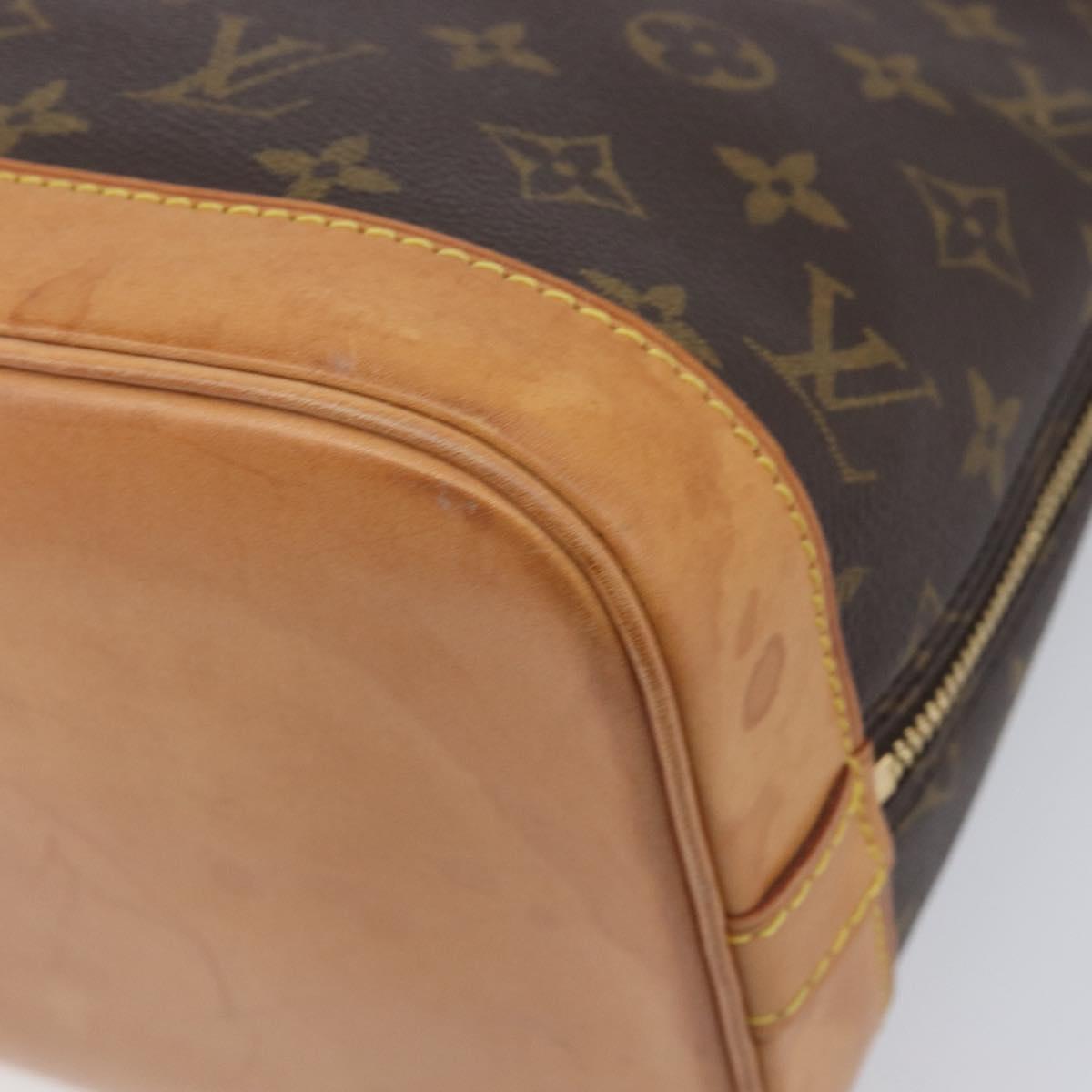 LOUIS VUITTON Monogram Alma Hand Bag M51130 LV Auth 213953V