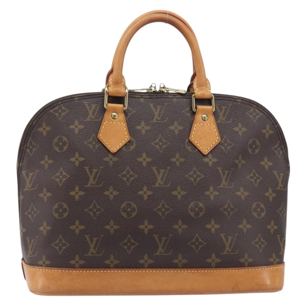 LOUIS VUITTON Monogram Alma Hand Bag M51130 LV Auth 213953V