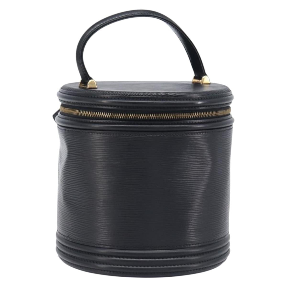 LOUIS VUITTON Epi Cannes Hand Bag Black M48032 LV Auth 213956A