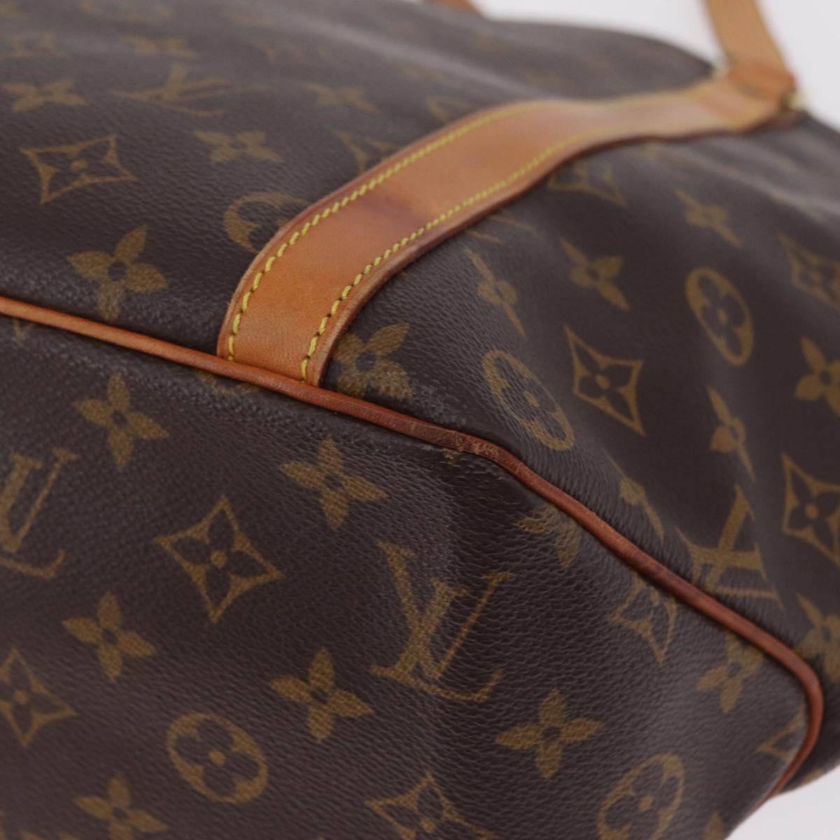 LOUIS VUITTON Monogram Sac Shopping Tote Bag M51108 LV Auth 213959A