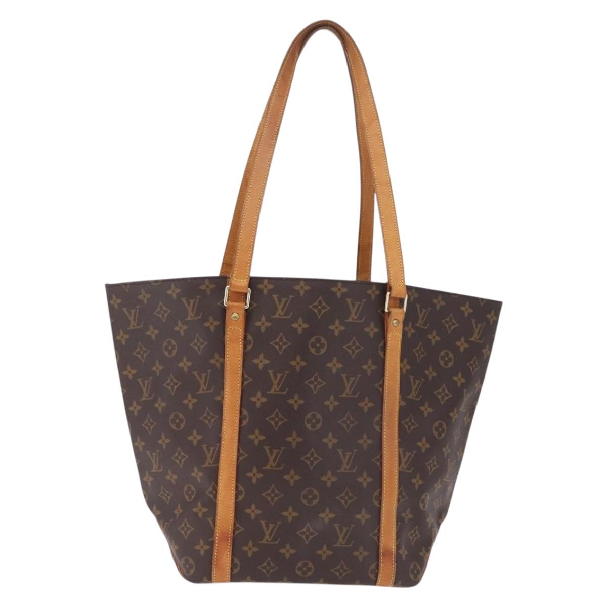 LOUIS VUITTON Monogram Sac Shopping Tote Bag M51108 LV Auth 213959A