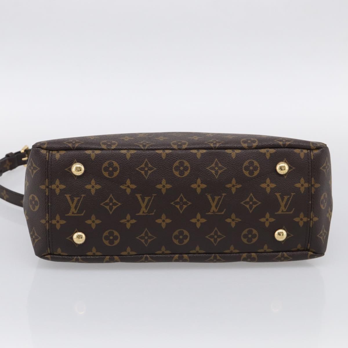 LOUIS VUITTON Monogram Pallas MM Hand Bag 2way LV Auth 214028SAM