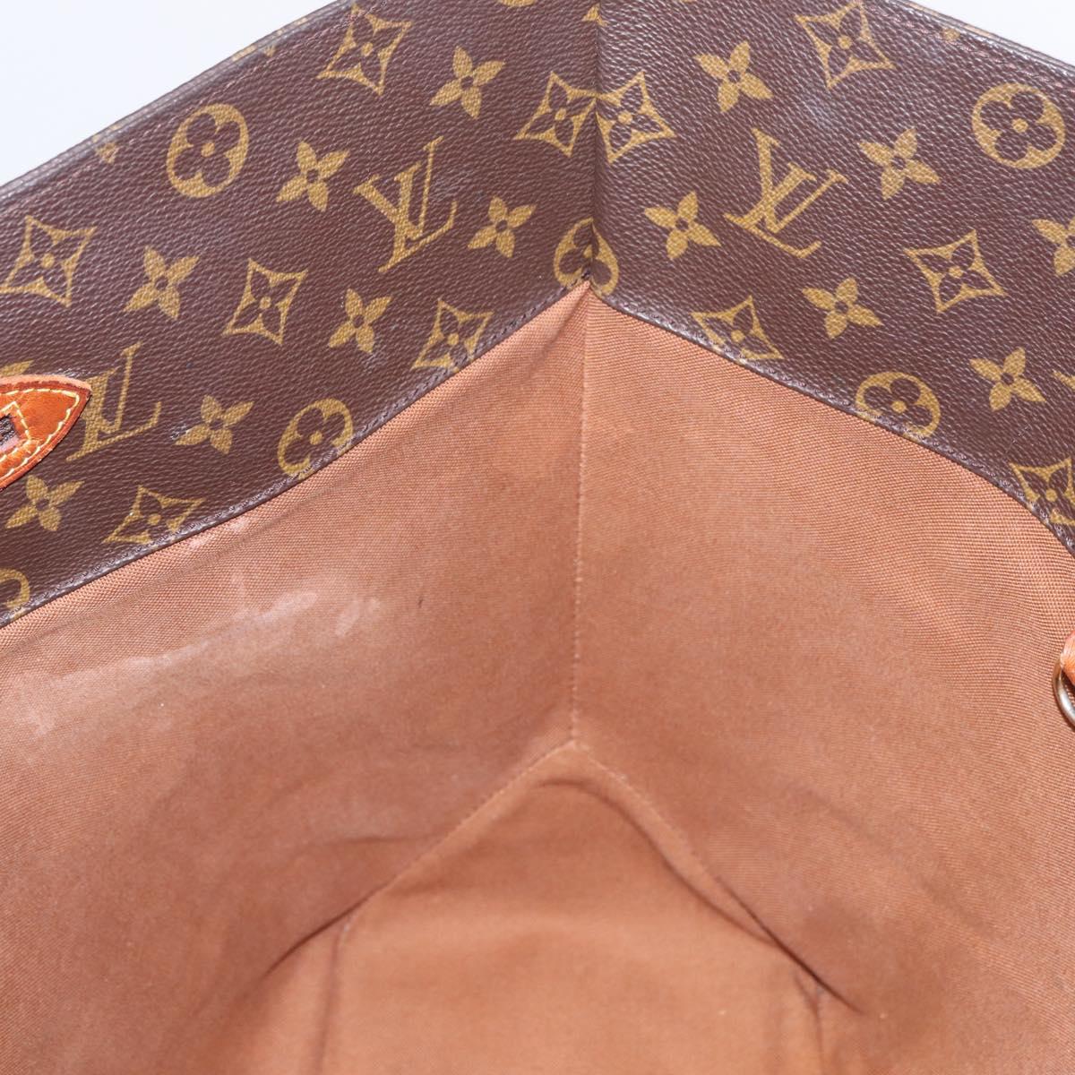 LOUIS VUITTON Monogram Sac Shopping Tote Bag M51108 LV Auth 214031