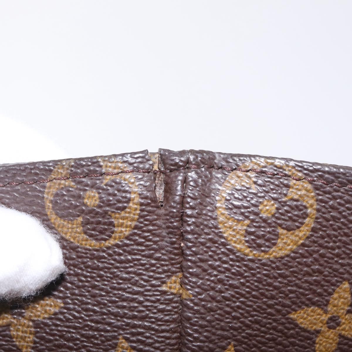 LOUIS VUITTON Monogram Sac Shopping Tote Bag M51108 LV Auth 214031