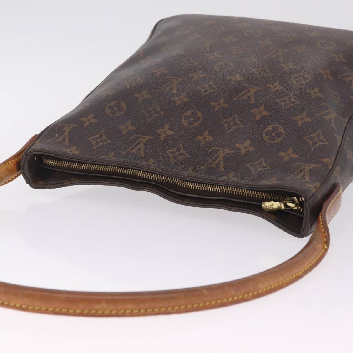 LOUIS VUITTON Monogram Looping GM Shoulder Bag M51145 LV Auth 214035