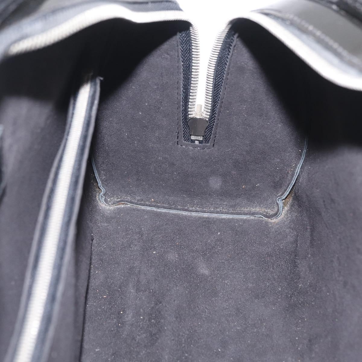 LOUIS VUITTON Epi Pont Neuf PM Hand Bag Noir Electric M5907N LV Auth 214037