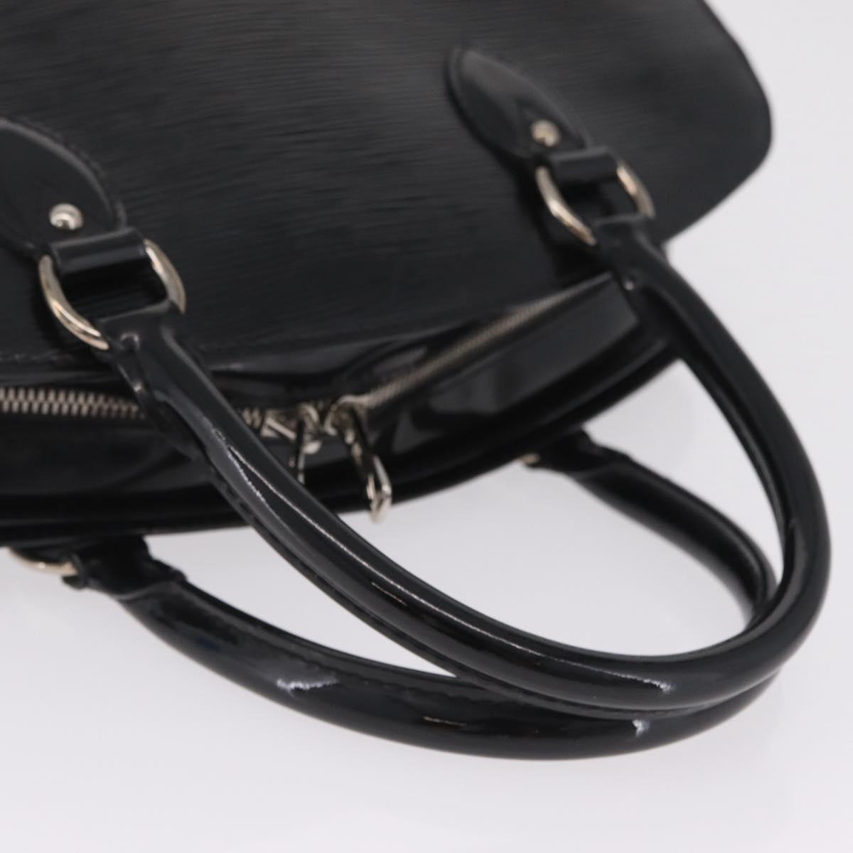 LOUIS VUITTON Epi Pont Neuf PM Hand Bag Noir Electric M5907N LV Auth 214037