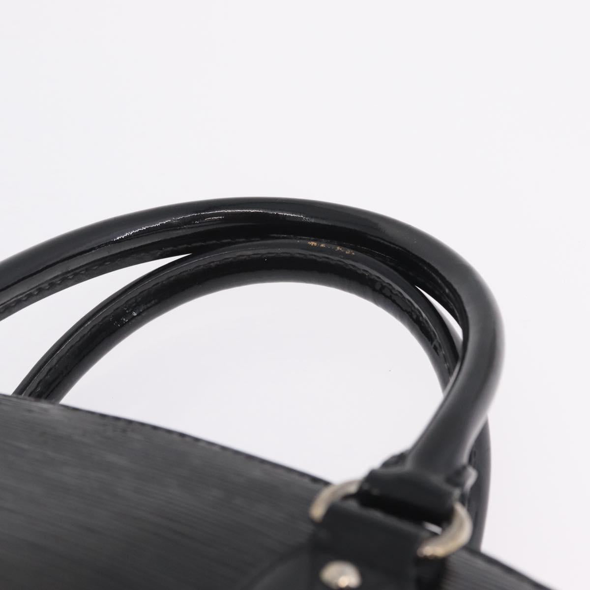 LOUIS VUITTON Epi Pont Neuf PM Hand Bag Noir Electric M5907N LV Auth 214037