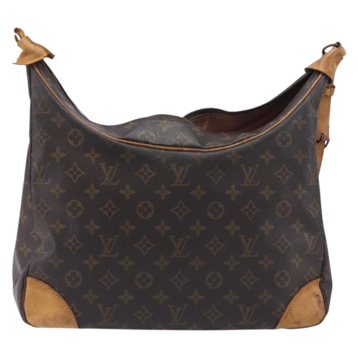 LOUIS VUITTON Monogram Boulogne 35 Shoulder Bag M51260 LV Auth 214082