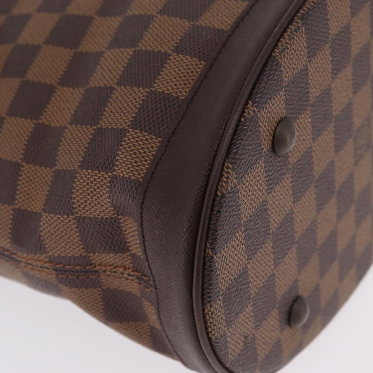 LOUIS VUITTON Damier Ebene Marais Shoulder Bag N42240 LV Auth 214097