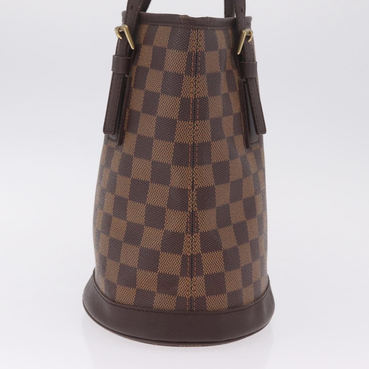 LOUIS VUITTON Damier Ebene Marais Shoulder Bag N42240 LV Auth 214097