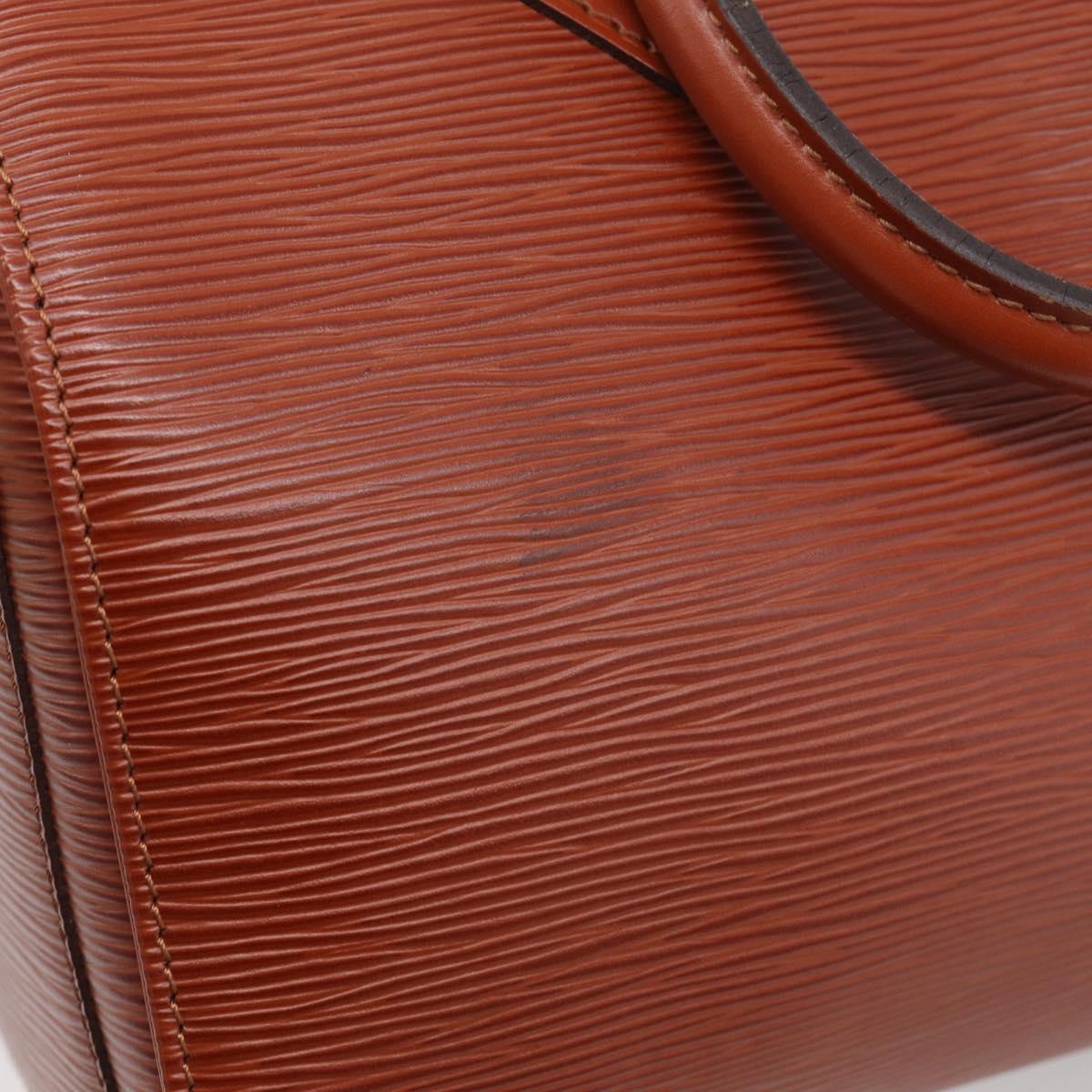 LOUIS VUITTON Epi Speedy 25 Hand Bag Brown M43013 LV Auth 214229V