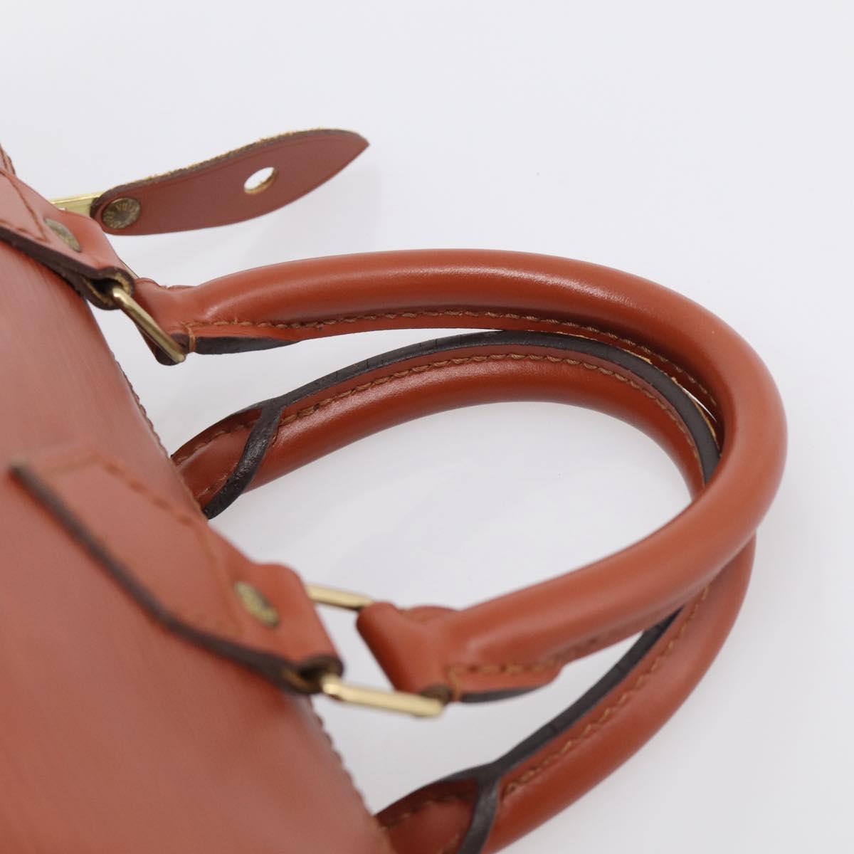 LOUIS VUITTON Epi Speedy 25 Hand Bag Brown M43013 LV Auth 214229V