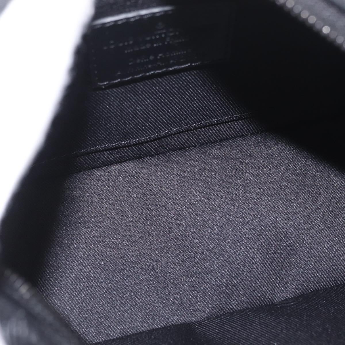 LOUIS VUITTON Taiga Rainbow Mini Soft Trunk Bag Black M30351 LV Auth 214233SAM