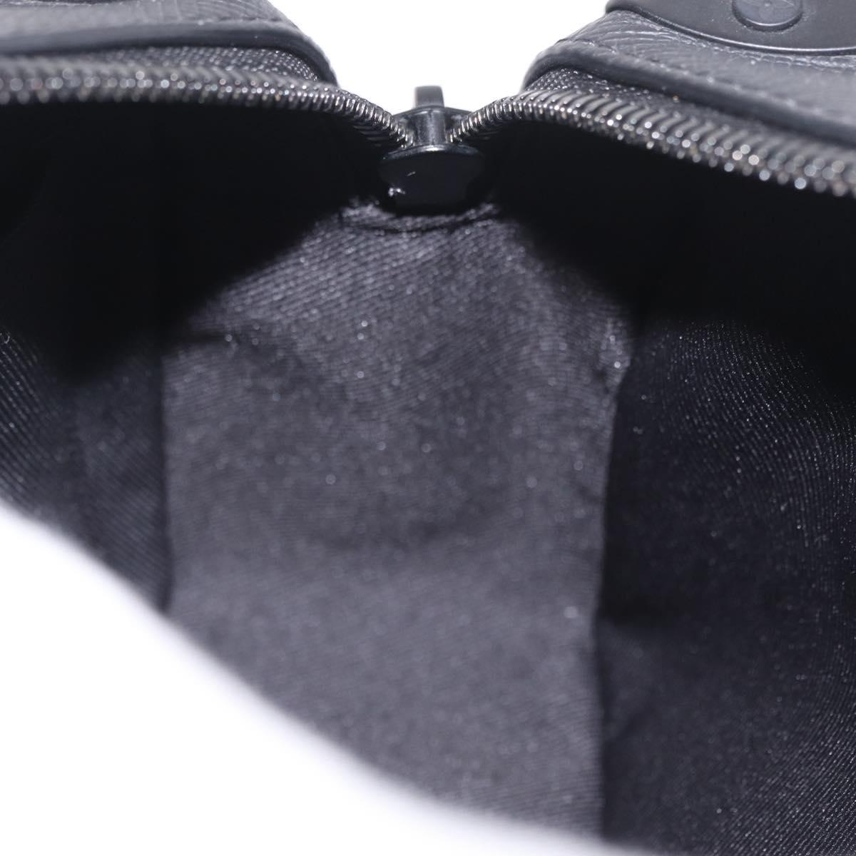 LOUIS VUITTON Taiga Rainbow Mini Soft Trunk Bag Black M30351 LV Auth 214233SAM