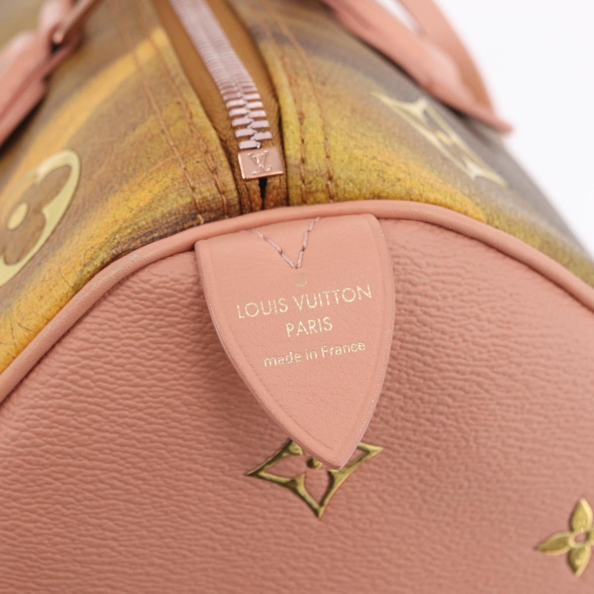 LOUIS VUITTON Masters Collection FRAGONARD Speedy 30 Bag M43307 Auth 214440SAM