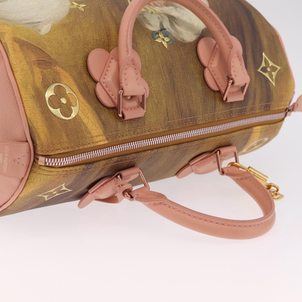 LOUIS VUITTON Masters Collection FRAGONARD Speedy 30 Bag M43307 Auth 214440SAM