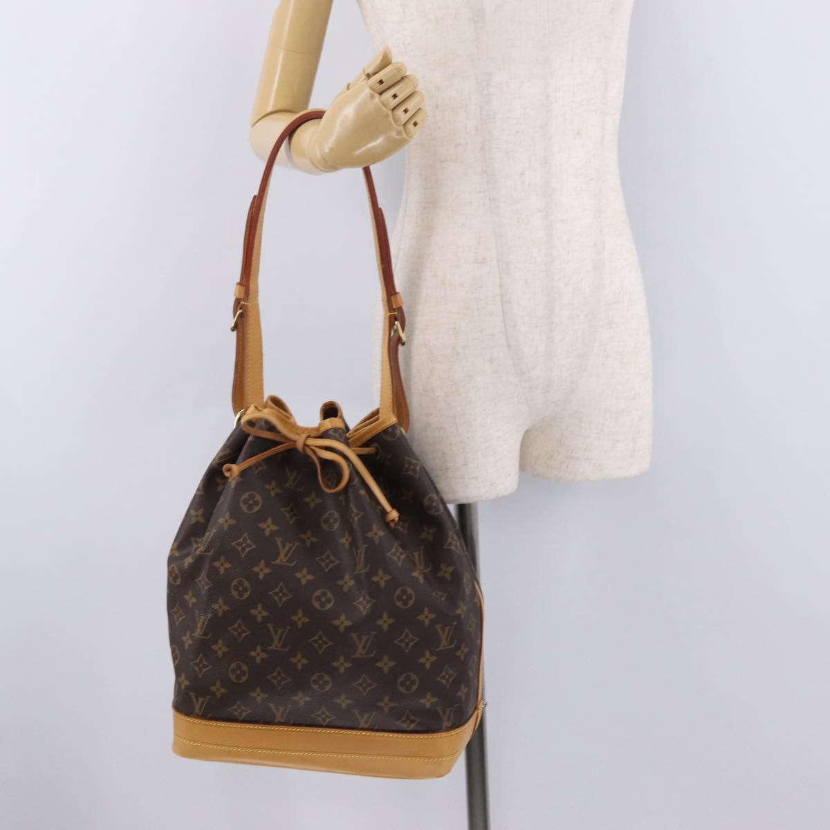 LOUIS VUITTON Monogram Noe Shoulder Bag M42224 LV Auth 214454V