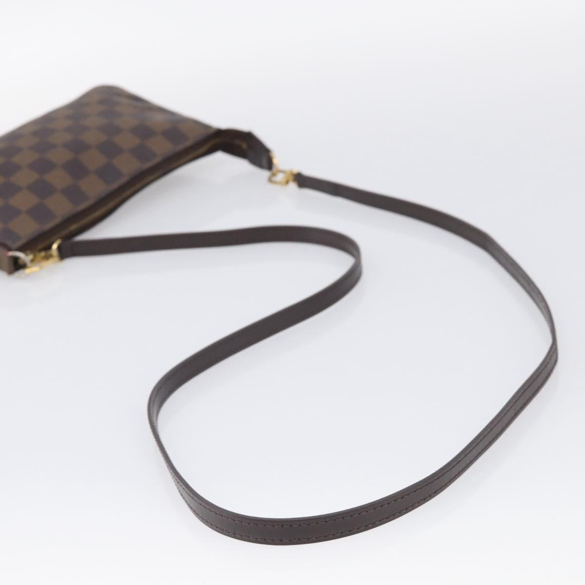 LOUIS VUITTON Damier Ebene Pochette Accessoires Pouch N41206 LV Auth 214466V
